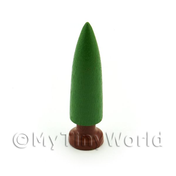 1/12 Scale Dolls House Miniatures  | Dolls House Miniature 50mm Stylised Green Popular Tree