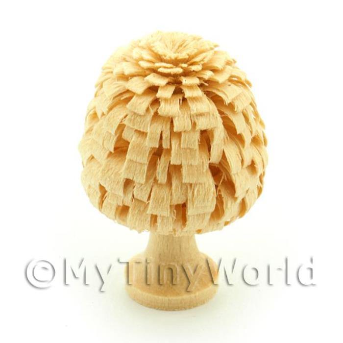 Dolls House Miniature 30mm Classic Shaped Unpainted Tree