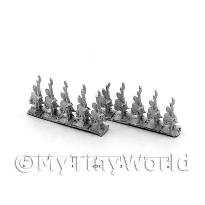 10 Dolls House Metal Marlburian Austrian Grenadier Grenades