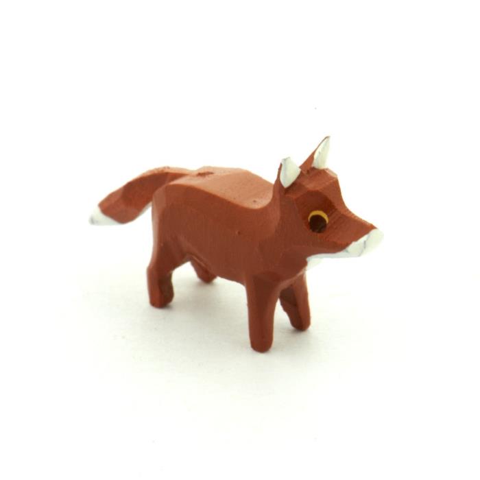 Handmade German Wood Fox