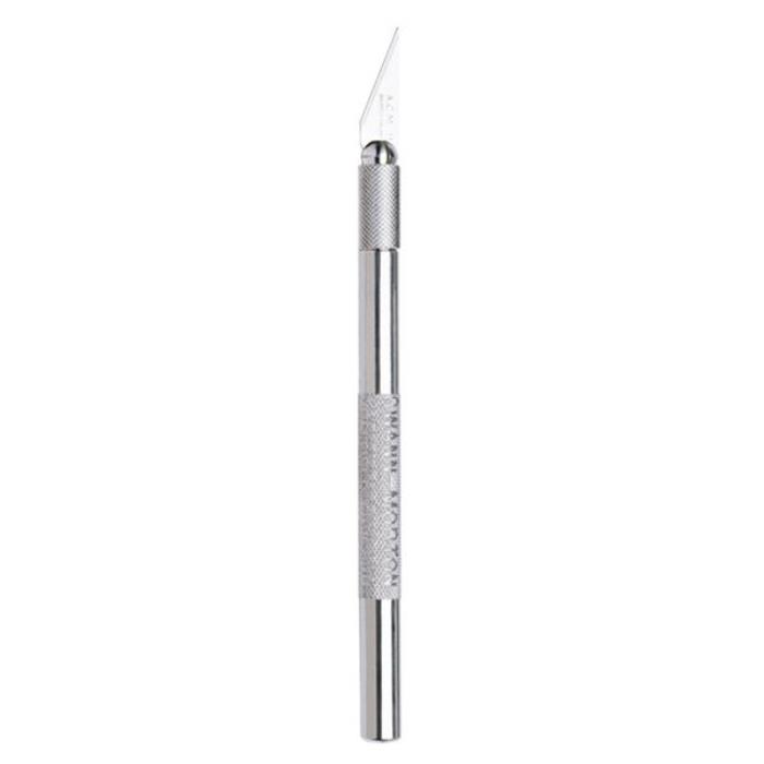 Aluminium Twist Fit ACM Craft Knife Handle 1 With No 11 Blade