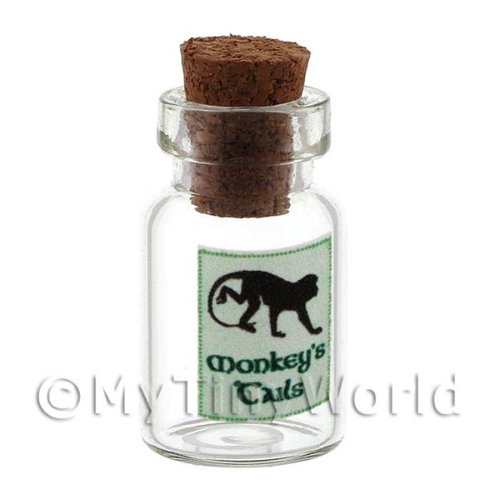 Dolls House Miniature Monkeys Tails Magic Storage Jar