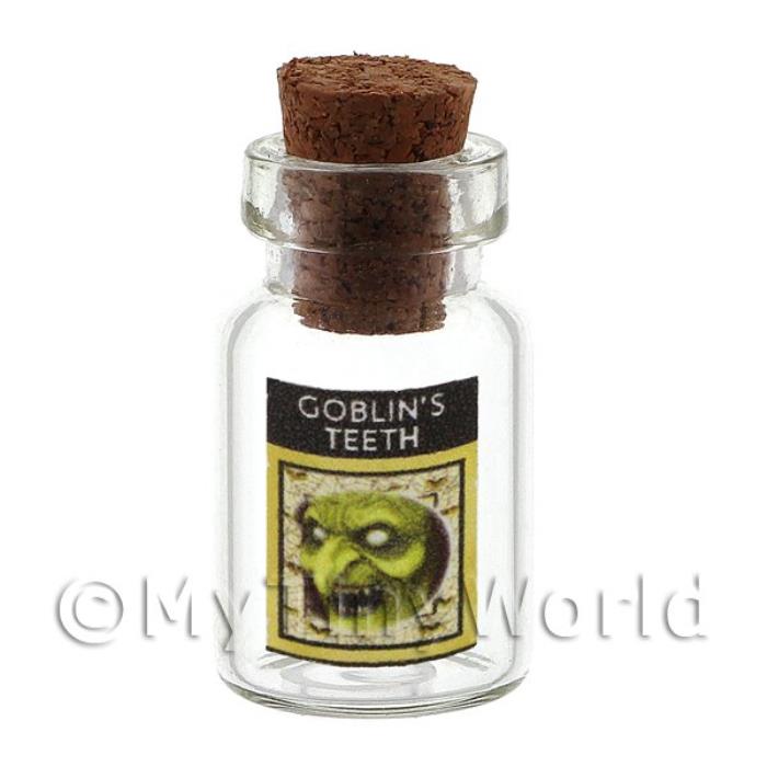 Dolls House Miniature Goblins Teeth Magic Storage Jar (Style 3)