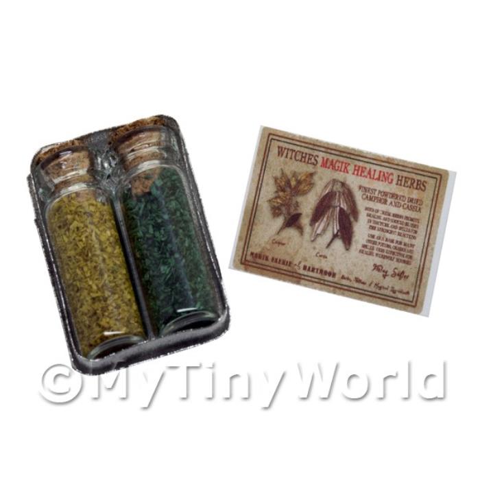 Set of 2 Filled Glass Jars In Box Style 1/5