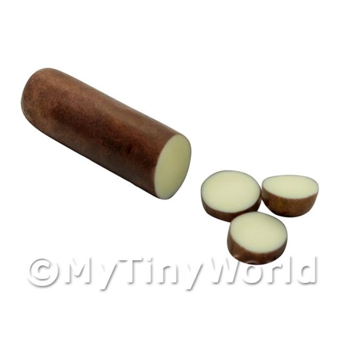 Dolls House Miniature Handmade Bavarian Smoked Cheese