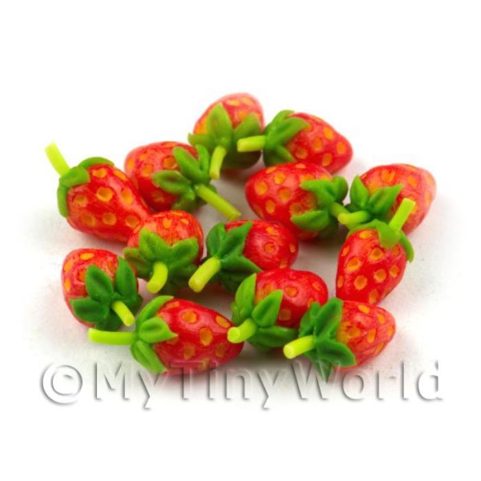 One Handmade Dolls House Miniature Strawberry