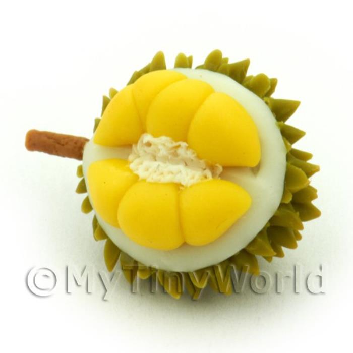Dolls House Miniature Open Durian Fruit
