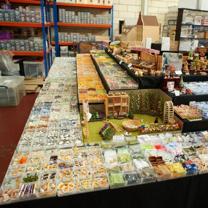 MyTinyWorld Dolls House Miniatures Display Wide Shot