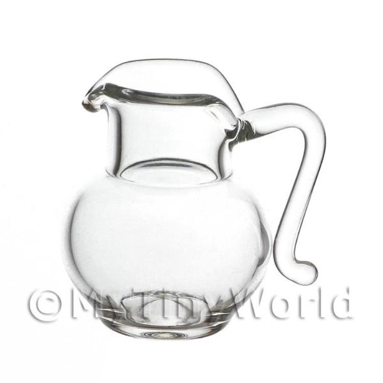 20mm Dolls House Miniature Glass Serving Jug