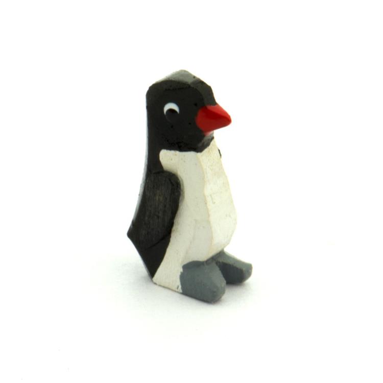 Handmade German Wood Penguin