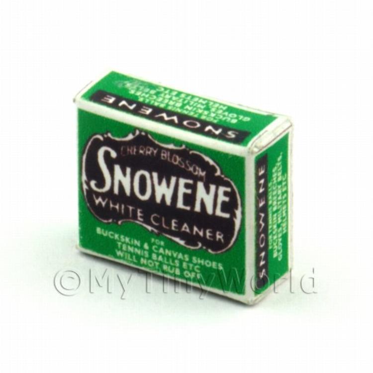 Dolls House Miniature Snowene White Cleaner Box