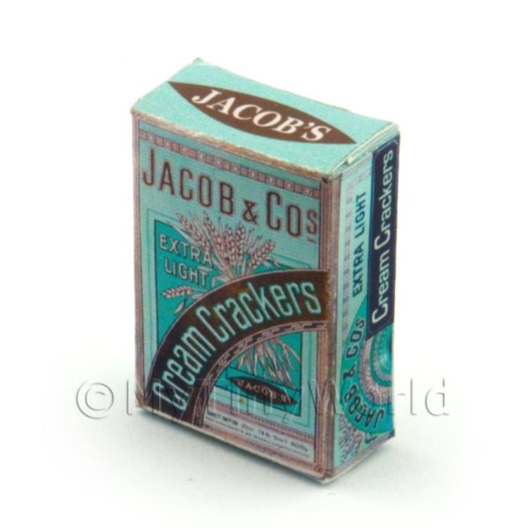 Dolls House Miniature Jacobs Cream Cracker Box