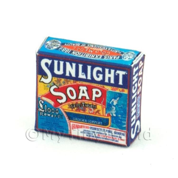 Dolls House Miniature Sunlight 12oz Tablet Box