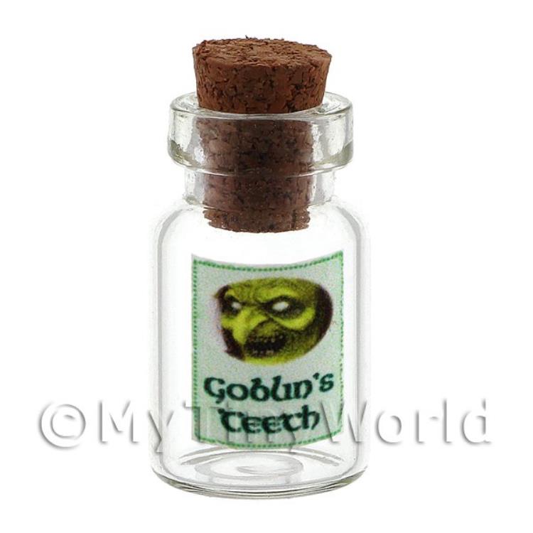 Dolls House Miniature Goblins Teeth Magic Storage Jar