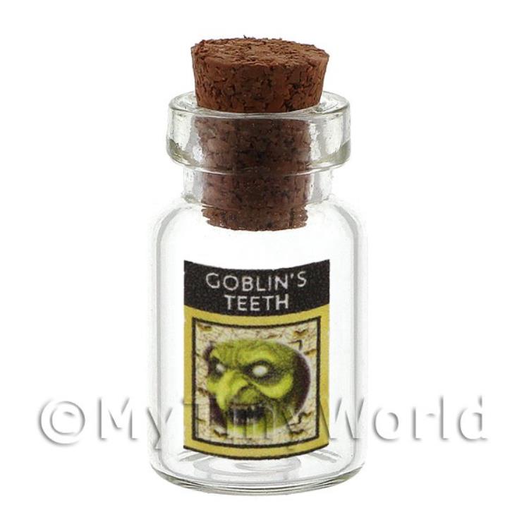 Dolls House Miniature Goblins Teeth Magic Storage Jar (Style 3)