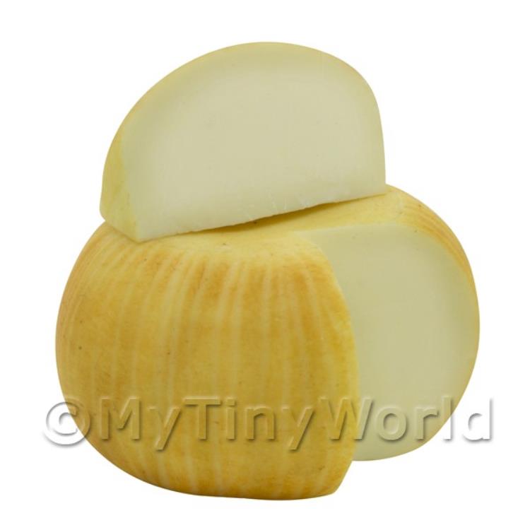 Dolls House Miniature Handmade Parmesan Cheese Wheel
