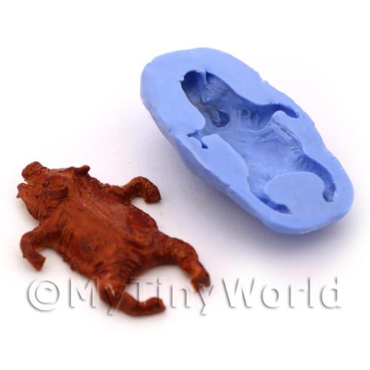 Dolls House Miniature Reusable Medieval Cooked Boar Silicone Mould