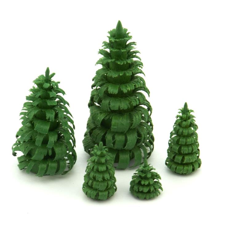 Handmade German Green Tree Set