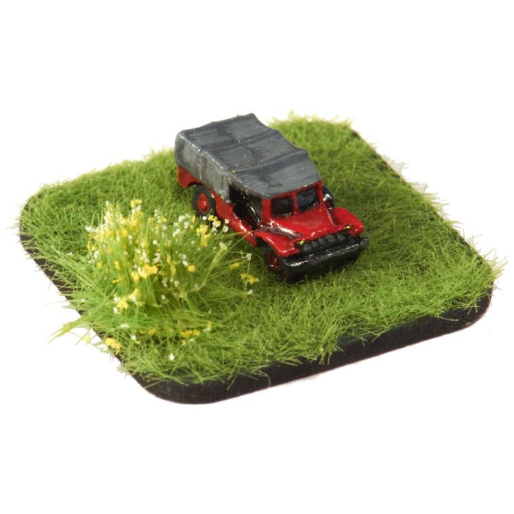 Softtop Humvee style vehicle