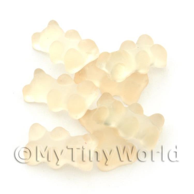 Translucent Clear Gummy Bear Charm For Jewellery