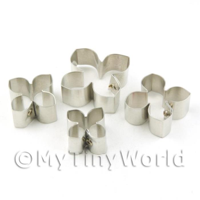Set of 4 Assorted Size Metal Hydrangea Craft Cutters
