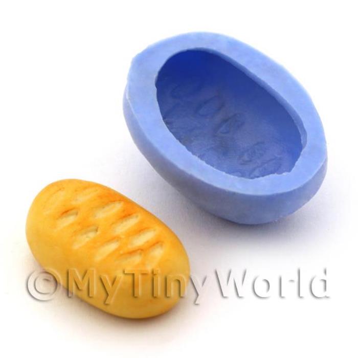 Dolls House Miniature Tiger Bread Reusable Silicone Mould