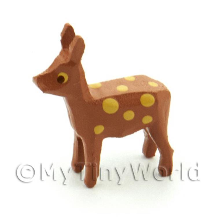 German Dolls House Miniature Small Standing Deer