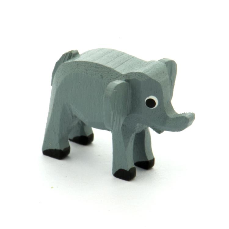 Handmade German Wood Elephant