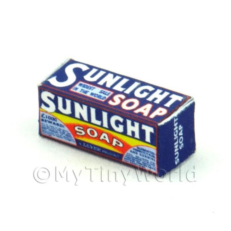 Dolls House Miniature Sunlight Soap Box