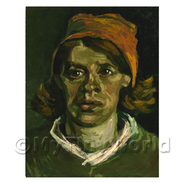 Van Gogh Painting - Head of a Woman No 3