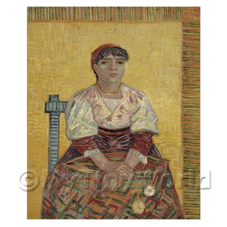 Van Gogh Painting - The Italian Woman