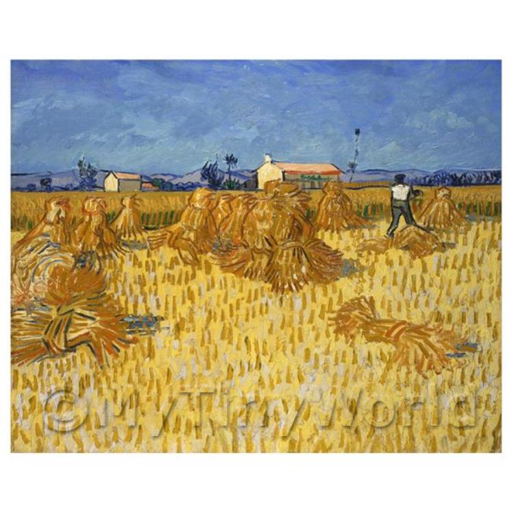 Van Gogh Painting - Harvest in Provence
