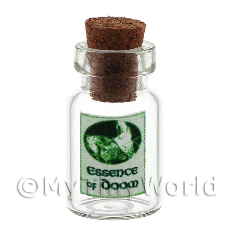 Dolls House Miniature Essence Of Doom Magic Storage Jar