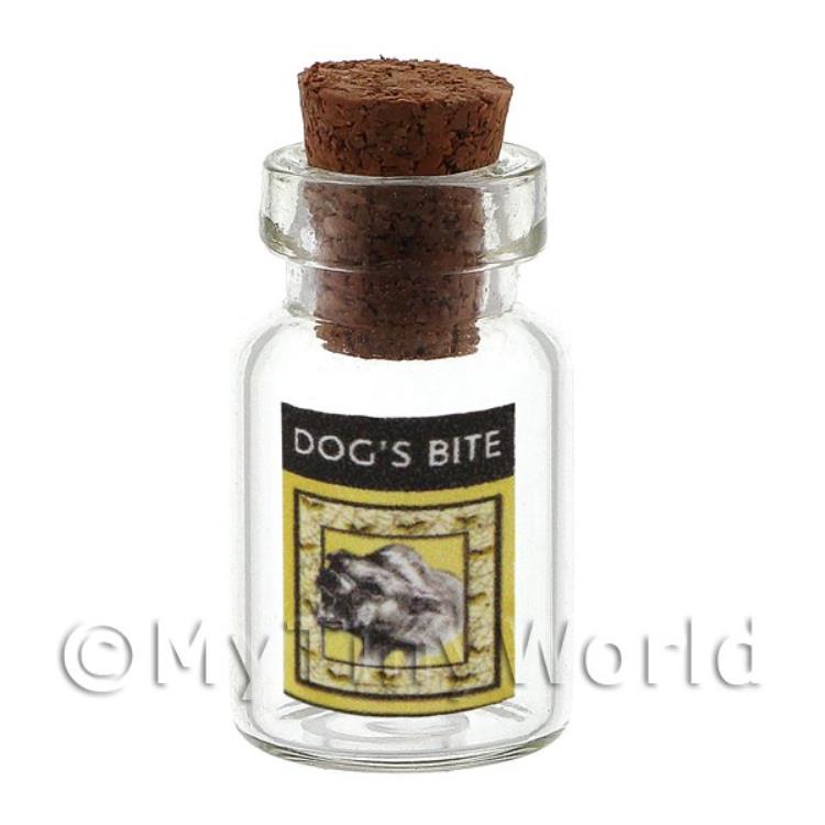 Dolls House Miniature Dog Bite Magic Storage Jar (Style 3)