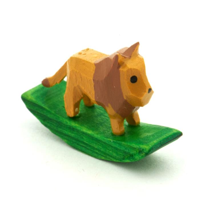 Handmade German Wood Lion rocker toy