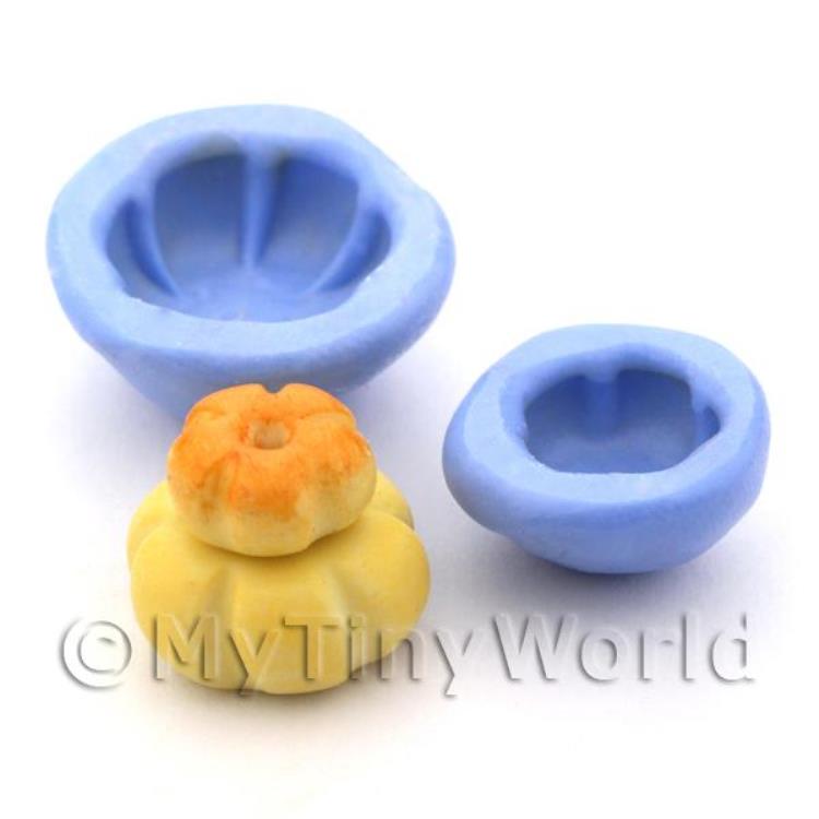 Dolls House Miniature Large Cottage Loaf Reusable Silicone Mould