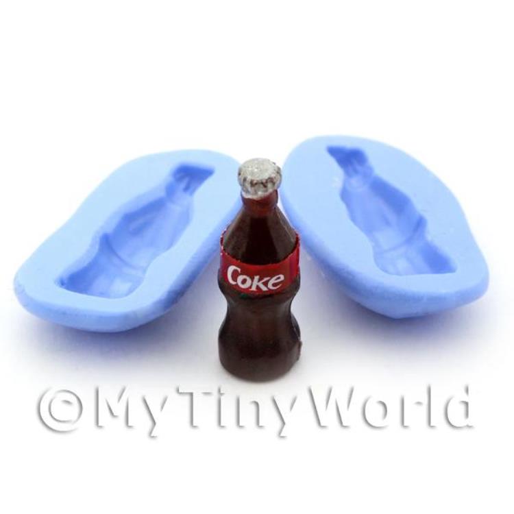 Dolls House Miniature Reusable Coke Bottle Silicone Mould