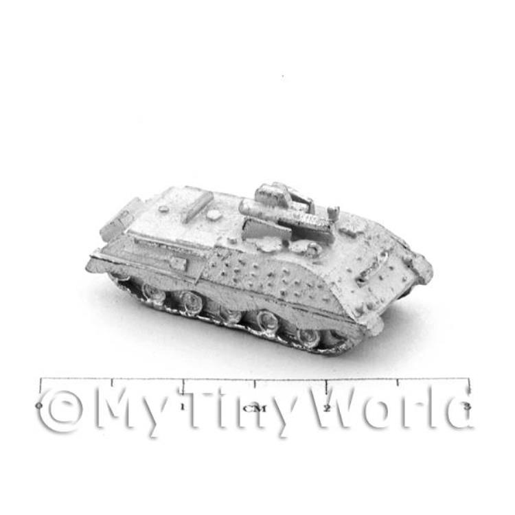 Dolls House Unpainted Metal Jaguar 11 Anti Tank Vehicle