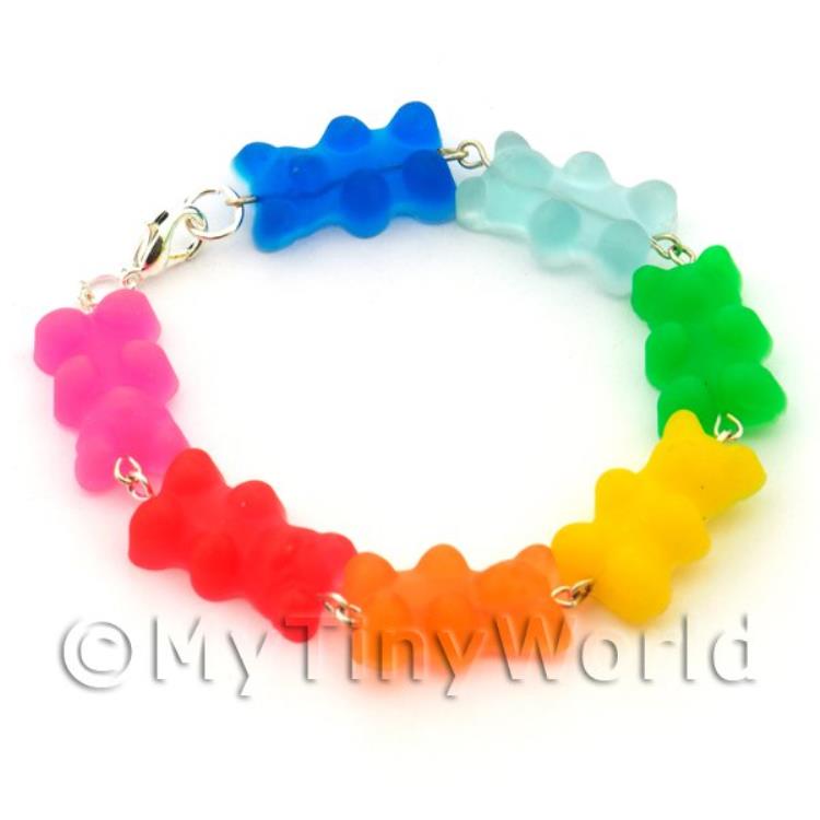 Handmade 7 Colour Gummy Bear Bracelet