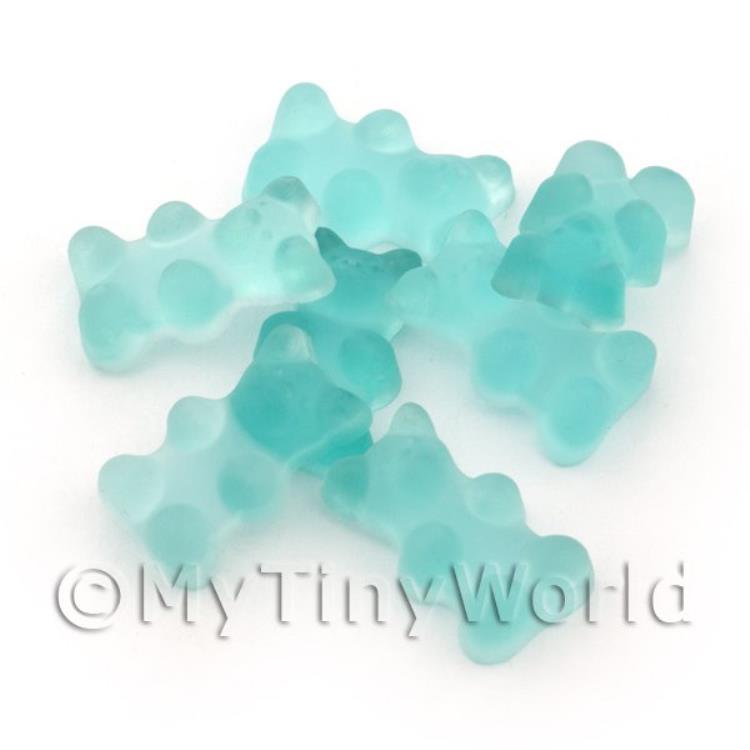 Translucent Pale Blue Gummy Bear For Jewellery