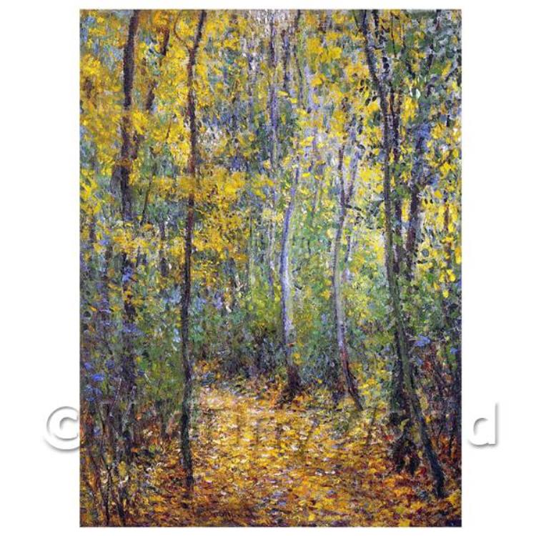 Claude Monet Painting - Wood Lane